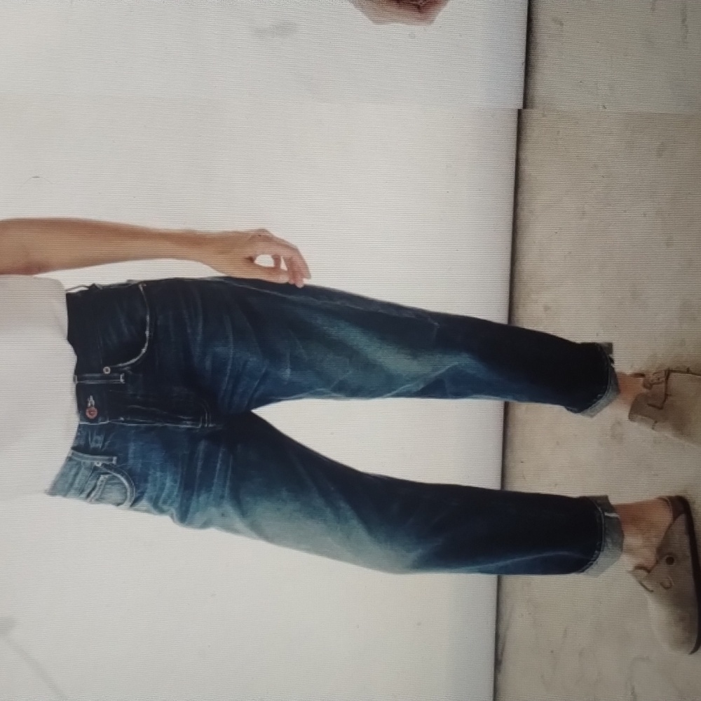 Hey Gang The Loose Crop Denim Jeans in Richman Wash (27)